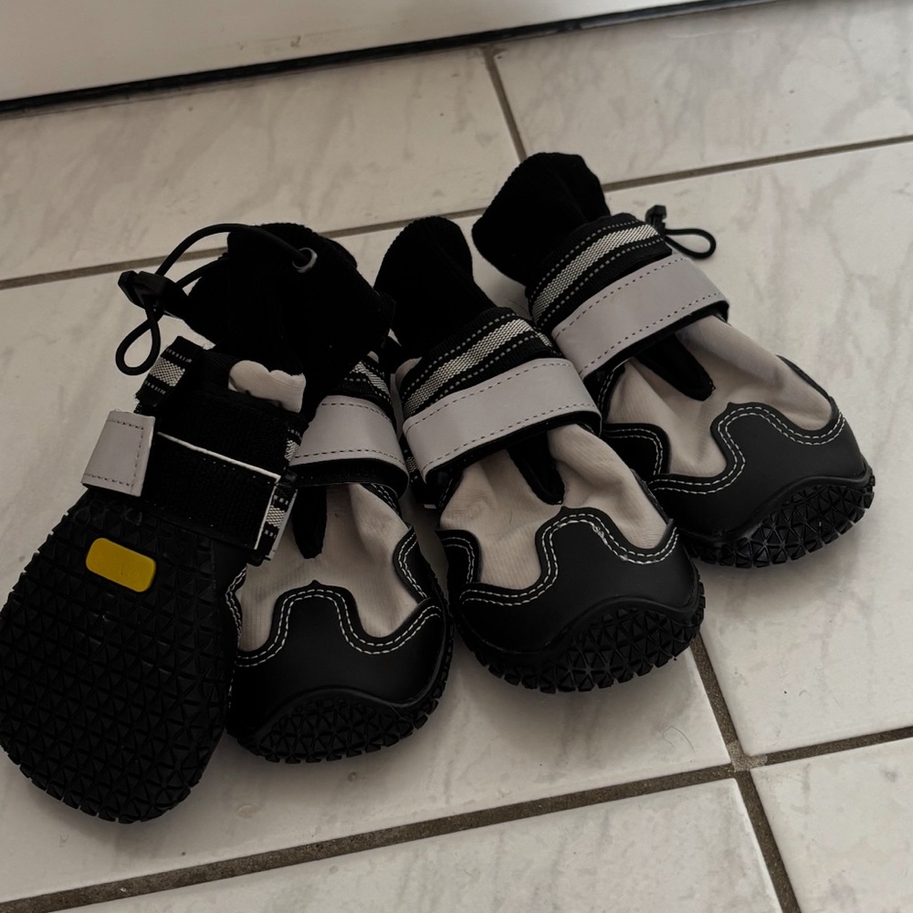 Five New Dog Boots Size 5